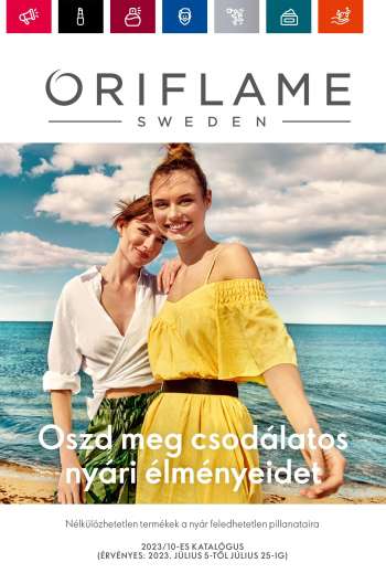 Újság Oriflame - 2023.07.05 - 2023.07.25.