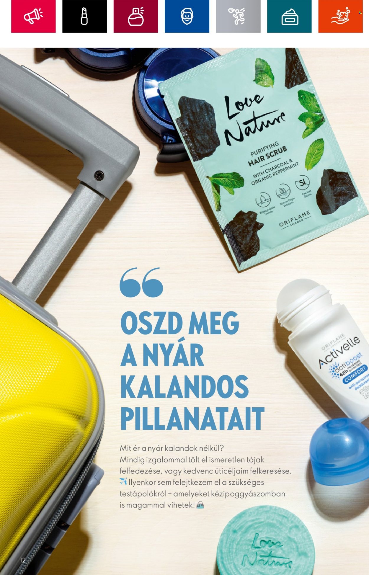 Oriflame akciós újságok - 2023.07.05 - 2023.07.25. Oldal 12