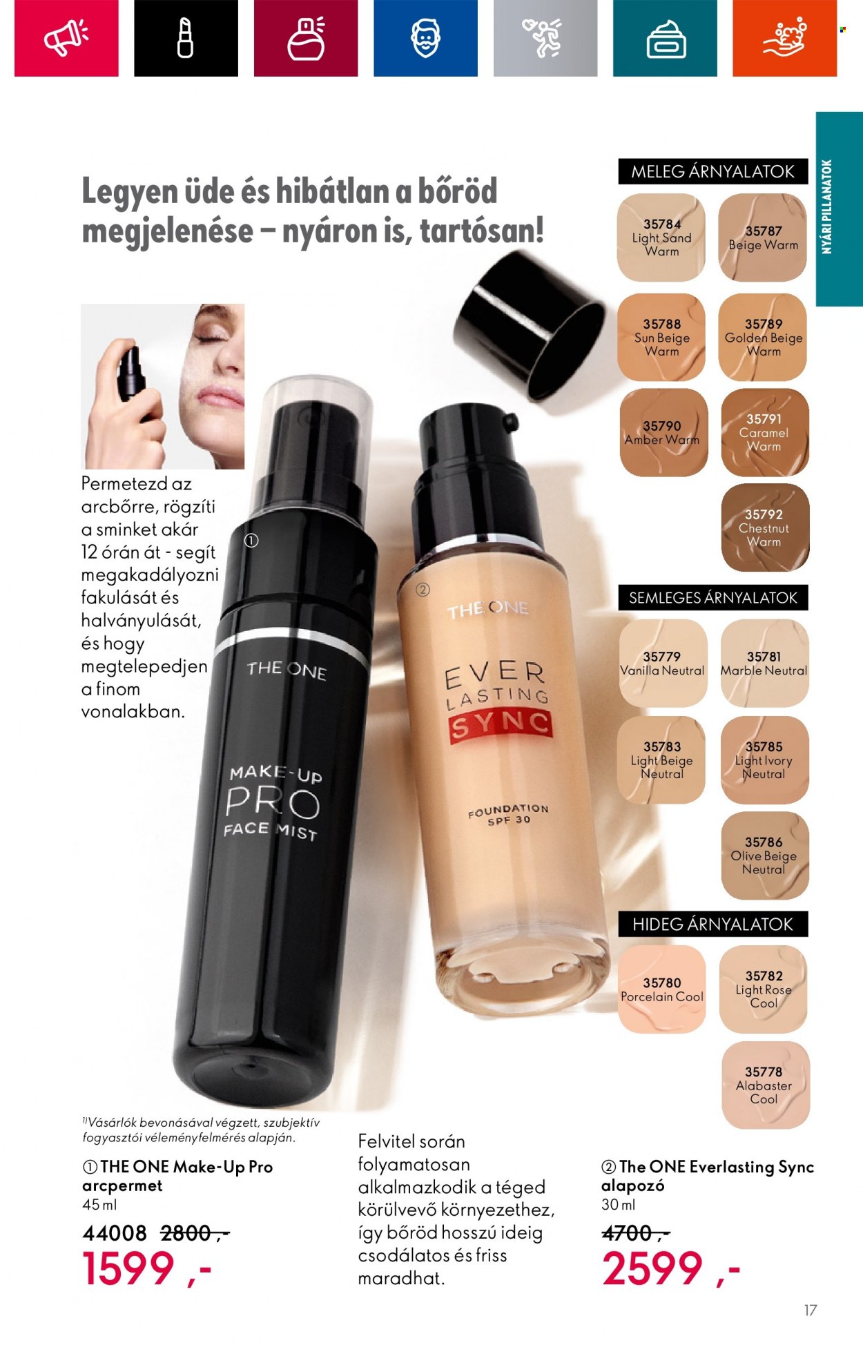 Oriflame akciós újságok - 2023.07.05 - 2023.07.25. Oldal 17
