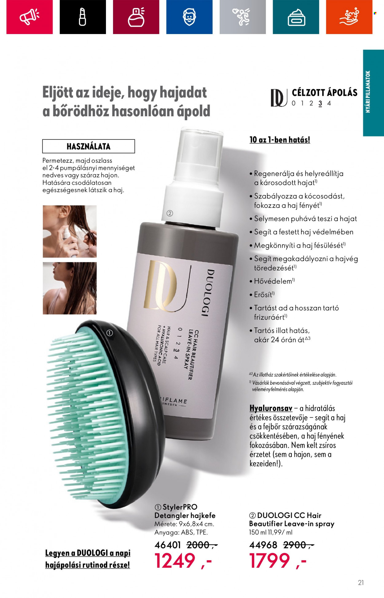 Oriflame akciós újságok - 2023.07.05 - 2023.07.25. Oldal 21