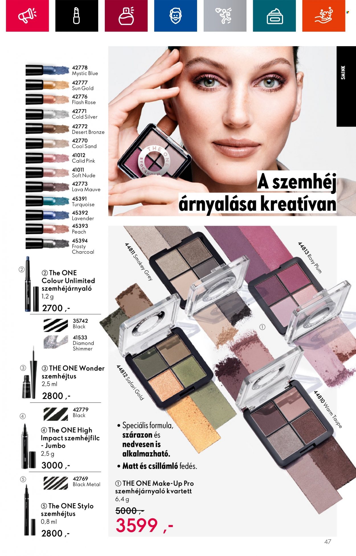 Oriflame akciós újságok - 2023.07.05 - 2023.07.25. Oldal 47