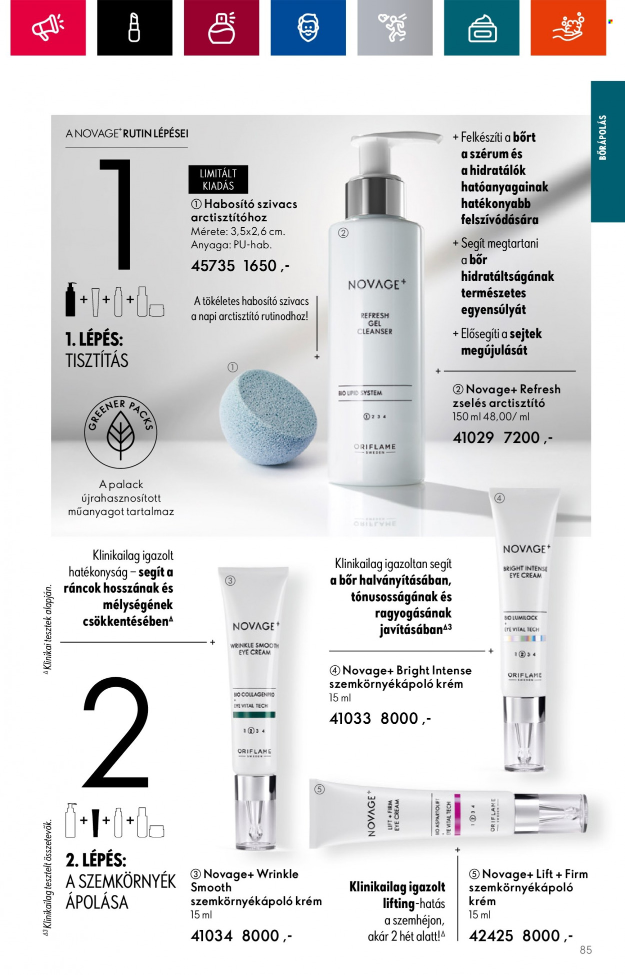 Oriflame akciós újságok - 2023.07.05 - 2023.07.25. Oldal 85