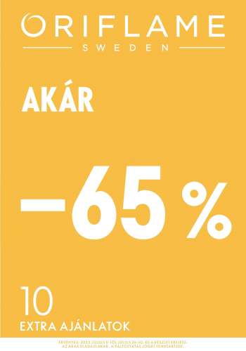 Újság Oriflame - 2023.07.05 - 2023.07.25.