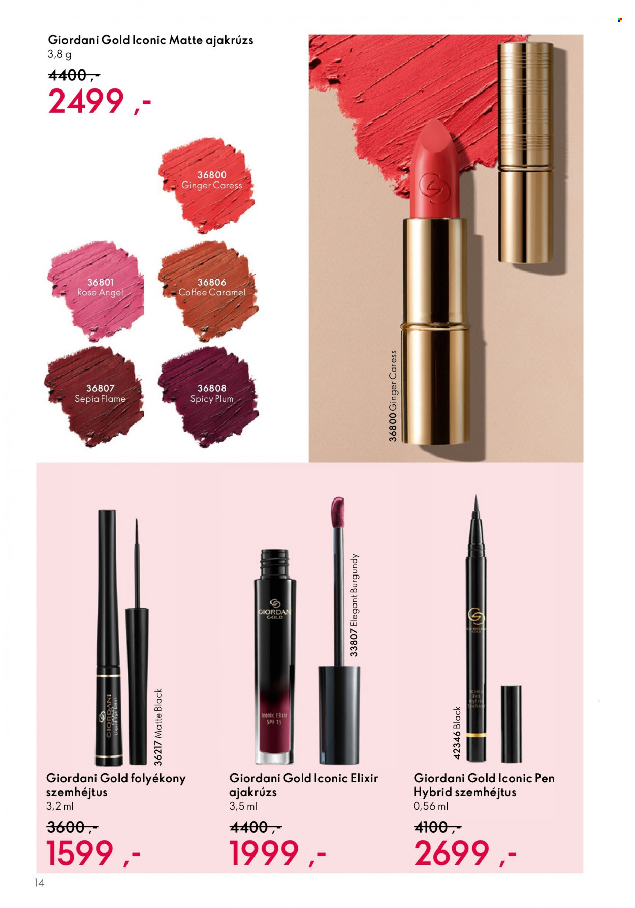 Oriflame akciós újságok - 2023.07.05 - 2023.07.25. Oldal 14