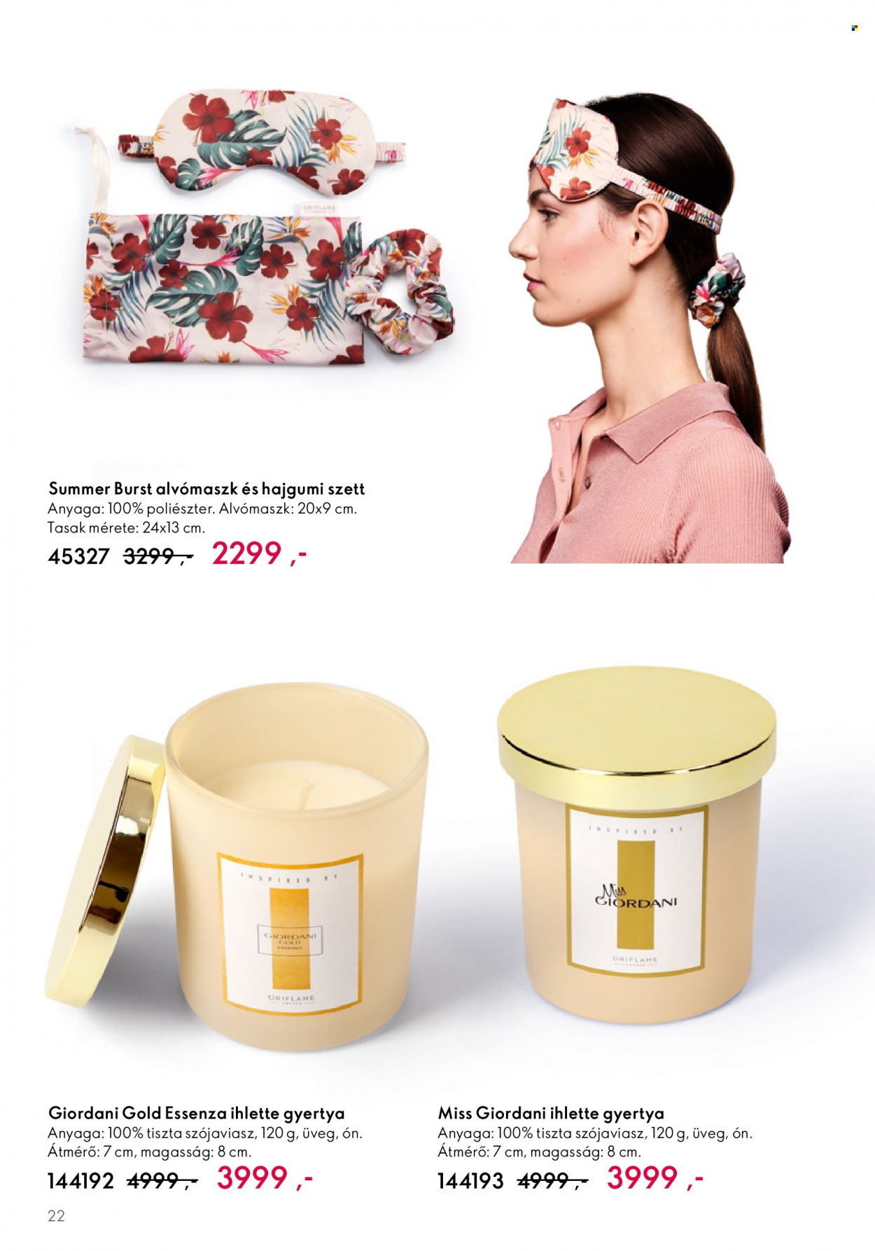 Oriflame akciós újságok - 2023.07.05 - 2023.07.25. Oldal 22