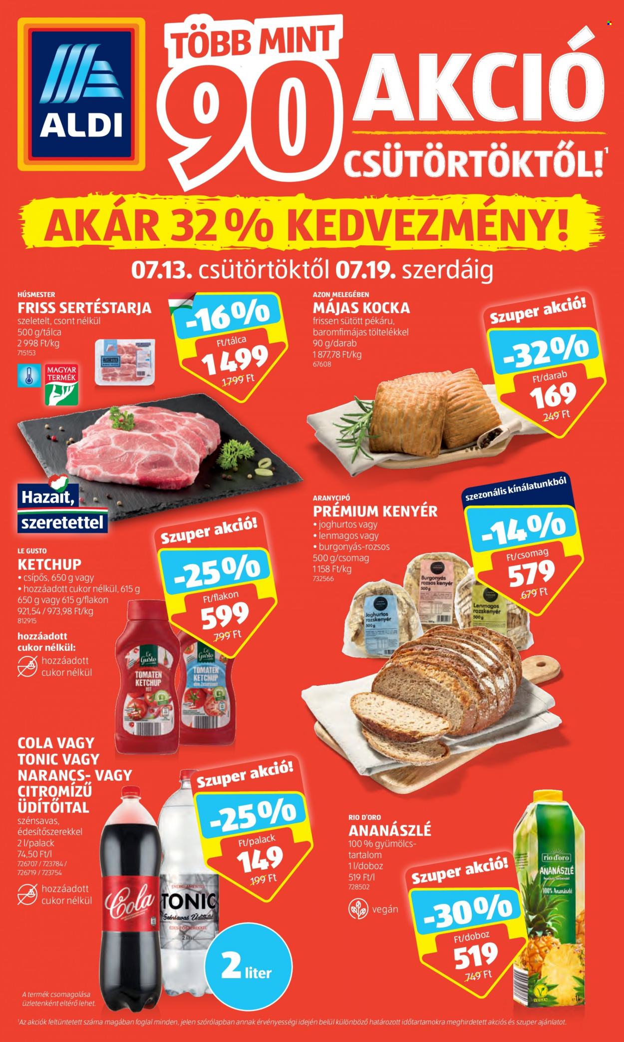 Aldi akciós újságok - 2023.07.13 - 2023.07.19. Oldal 1