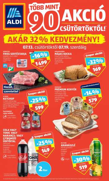 Újság Aldi - 2023.07.13 - 2023.07.19.