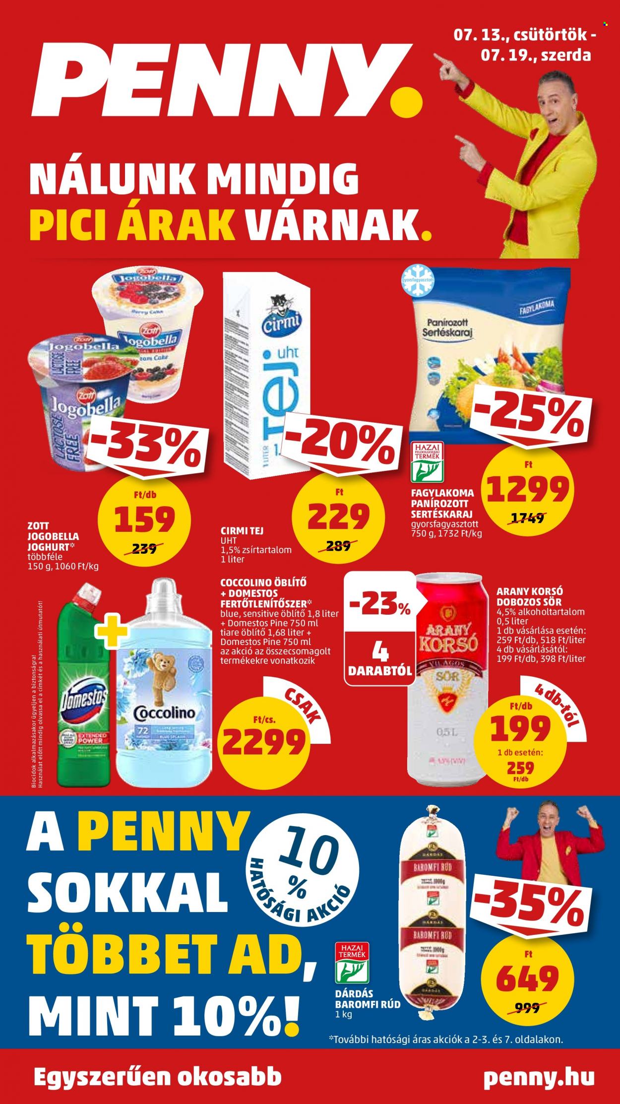 Penny Market akciós újságok - 2023.07.13 - 2023.07.19. Oldal 1
