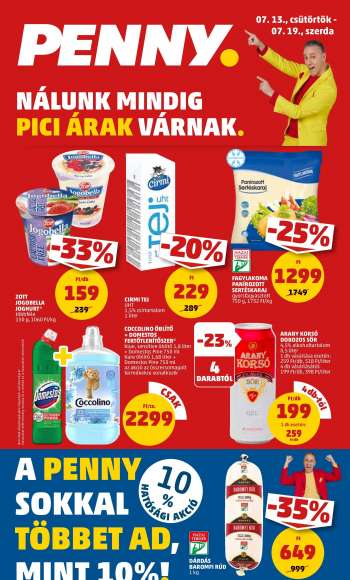 Újság Penny Market - 2023.07.13 - 2023.07.19.