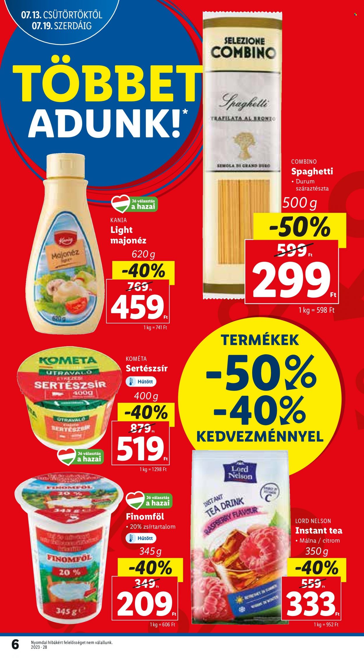 Lidl akciós újságok - 2023.07.13 - 2023.07.19. Oldal 6