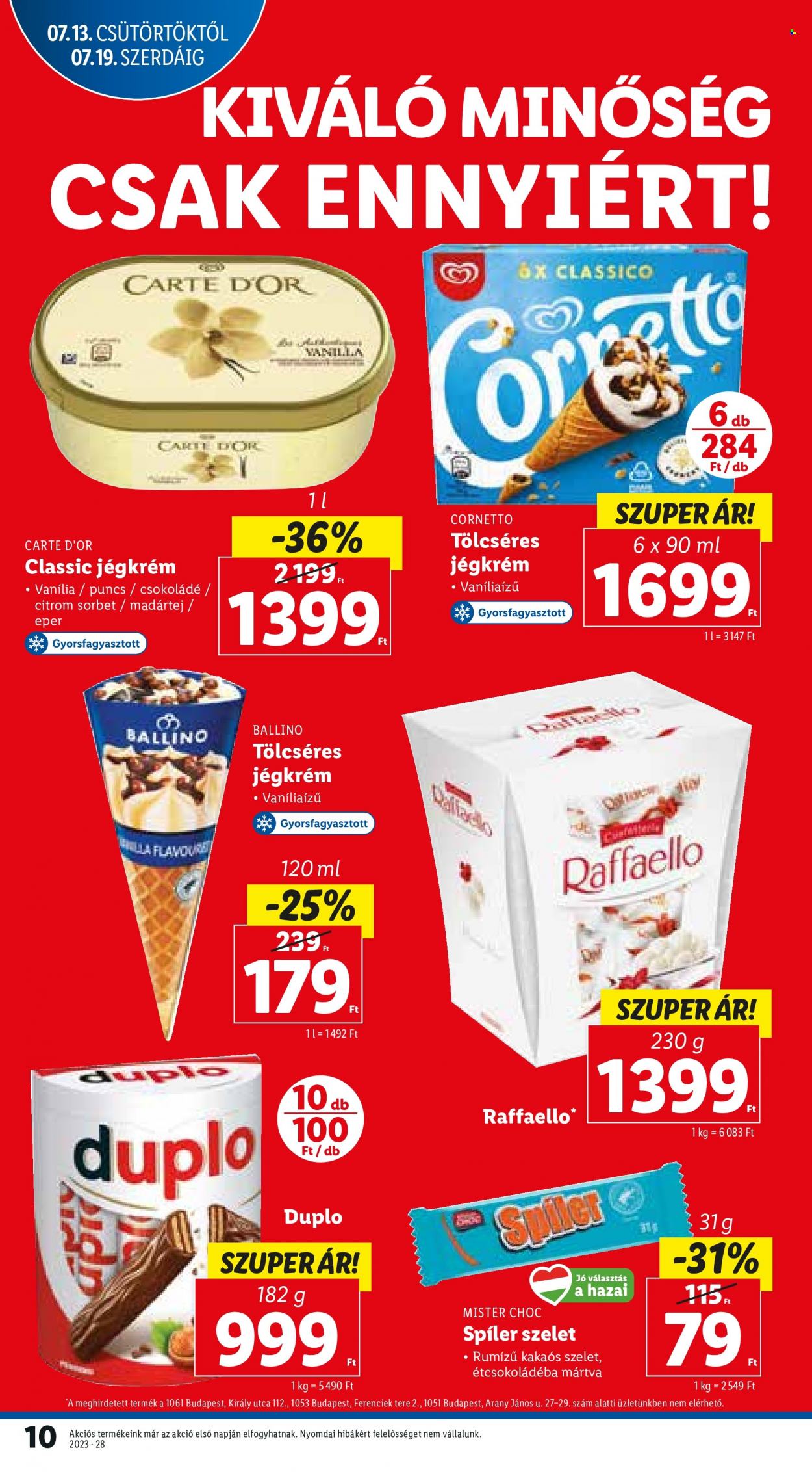 Lidl akciós újságok - 2023.07.13 - 2023.07.19. Oldal 10