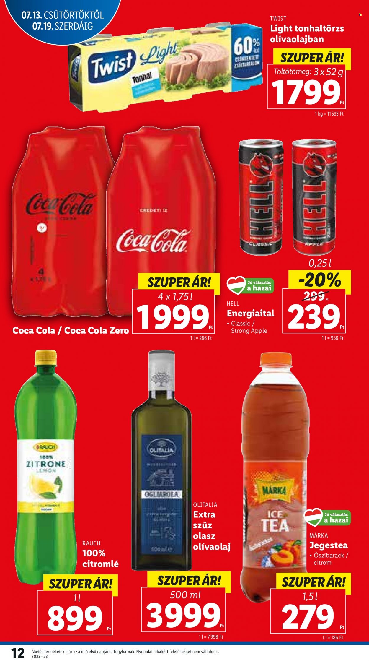 Lidl akciós újságok - 2023.07.13 - 2023.07.19. Oldal 12