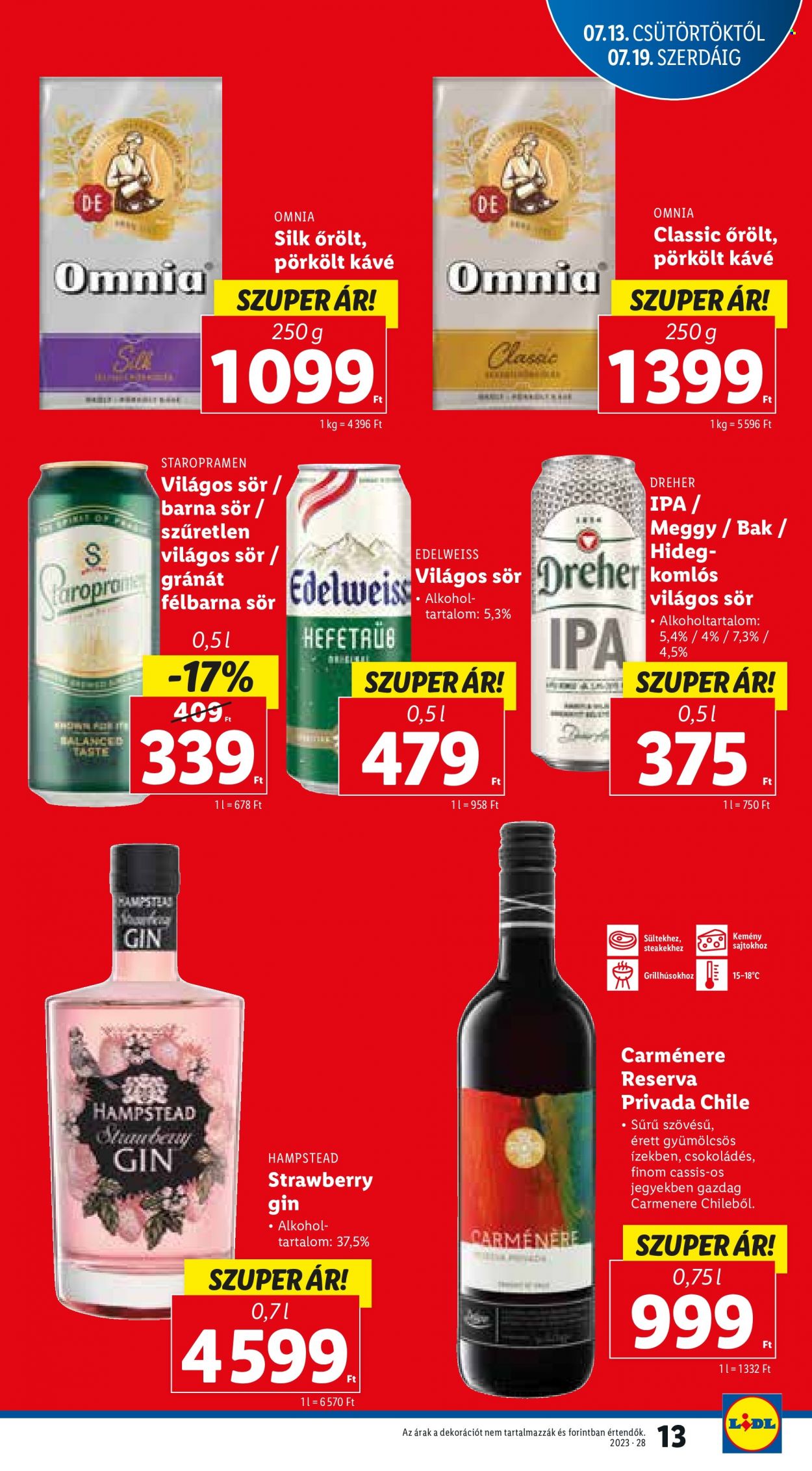 Lidl akciós újságok - 2023.07.13 - 2023.07.19. Oldal 13