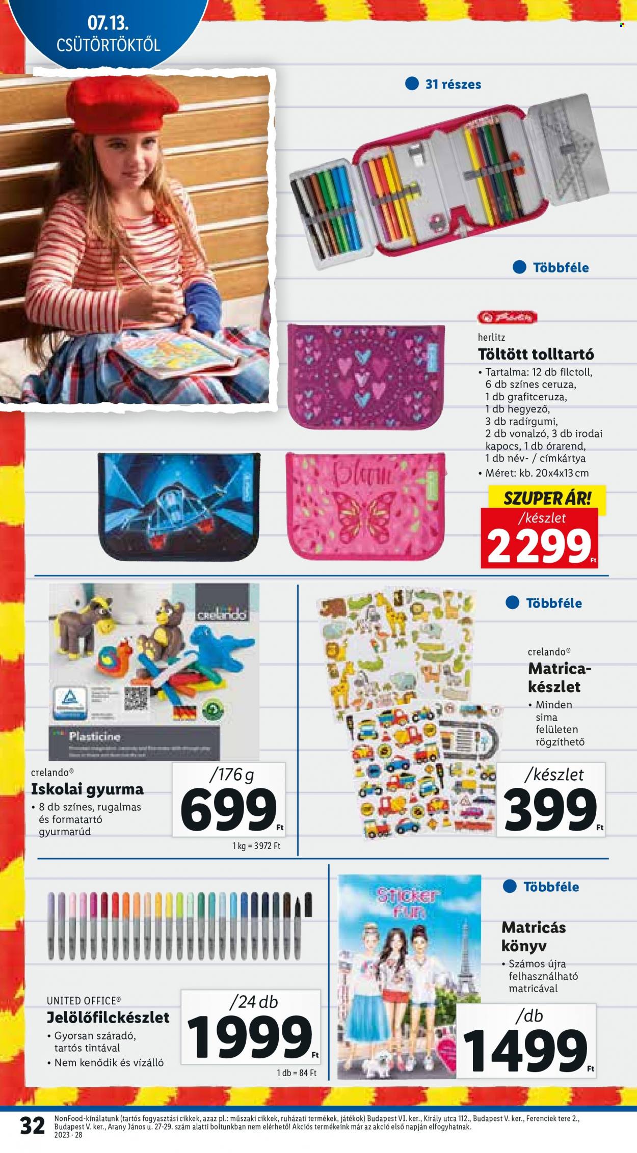 Lidl akciós újságok - 2023.07.13 - 2023.07.19. Oldal 32