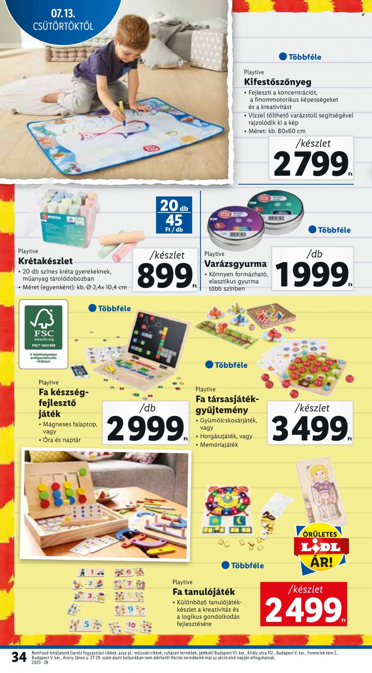 Lidl akciós újságok - 2023.07.13 - 2023.07.19. Oldal 34