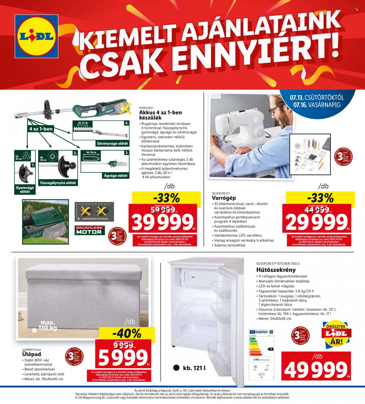 Lidl akciós újságok - 2023.07.13 - 2023.07.16. Oldal 4