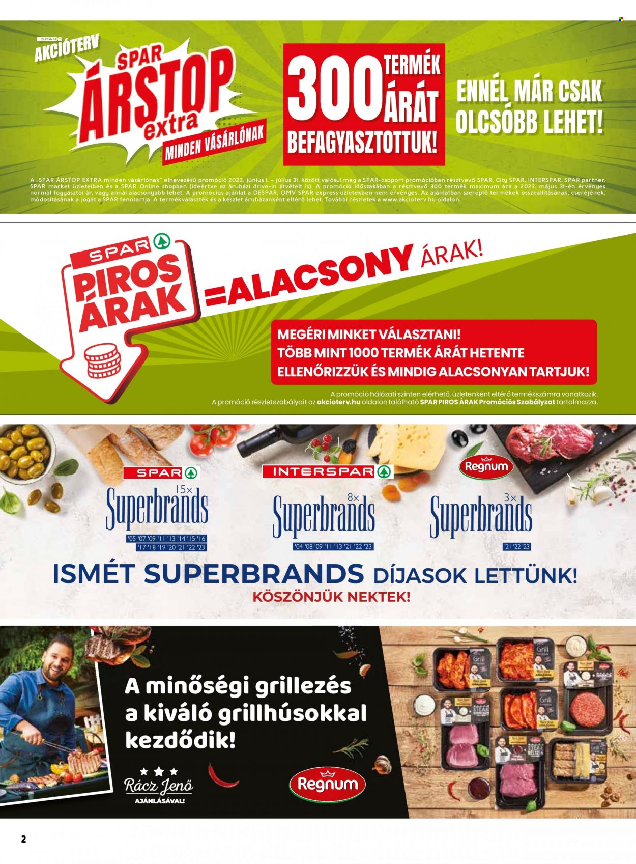 SPAR akciós újságok - 2023.07.13 - 2023.07.19. Oldal 2