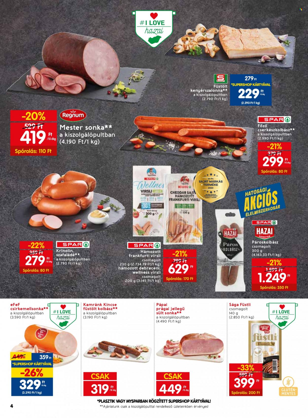 SPAR akciós újságok - 2023.07.13 - 2023.07.19. Oldal 6
