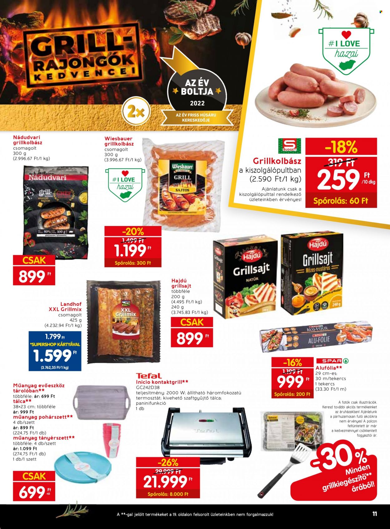 SPAR akciós újságok - 2023.07.13 - 2023.07.19. Oldal 15