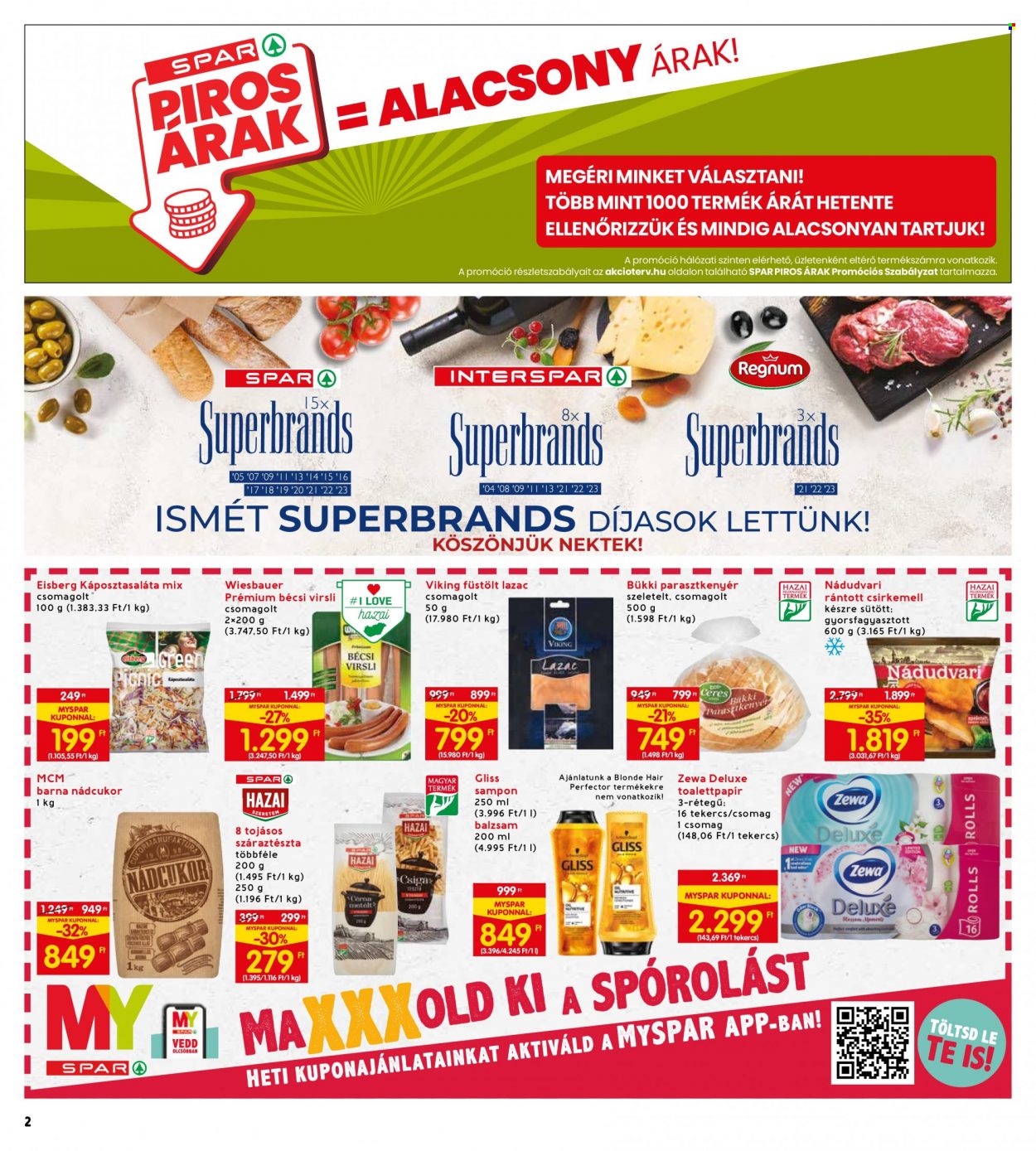INTERSPAR akciós újságok - 2023.07.13 - 2023.07.19. Oldal 2