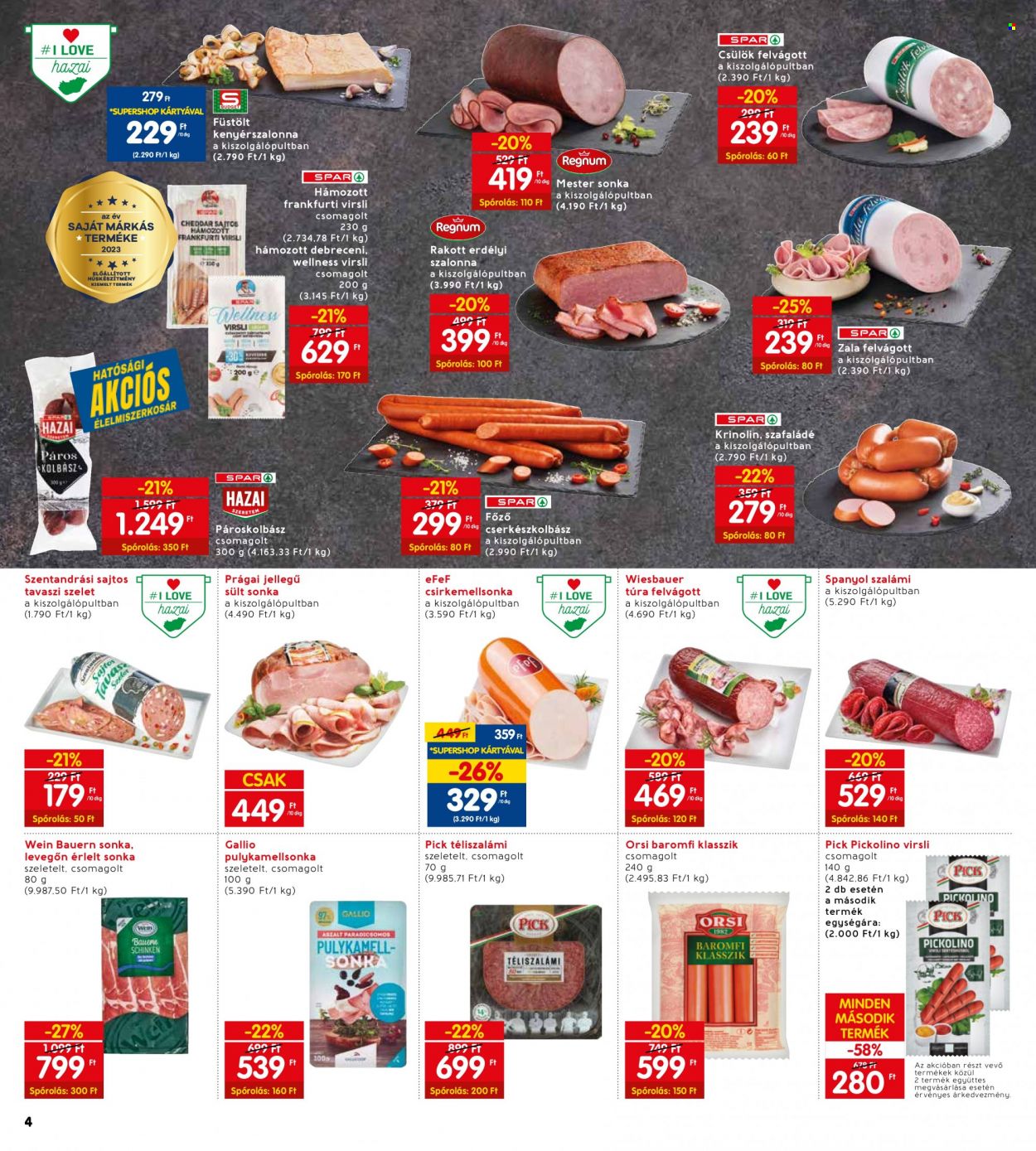 INTERSPAR akciós újságok - 2023.07.13 - 2023.07.19. Oldal 6