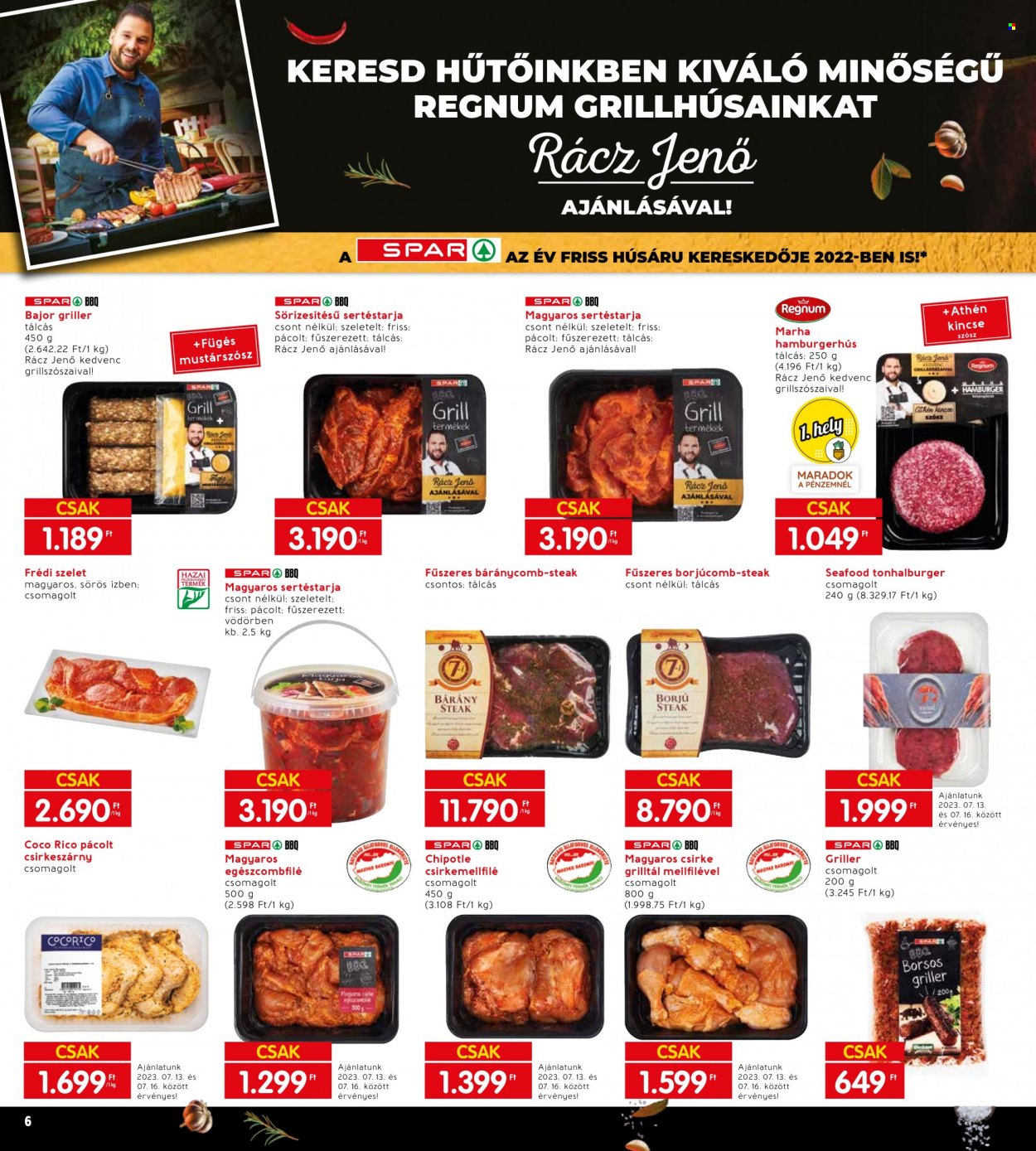 INTERSPAR akciós újságok - 2023.07.13 - 2023.07.19. Oldal 8