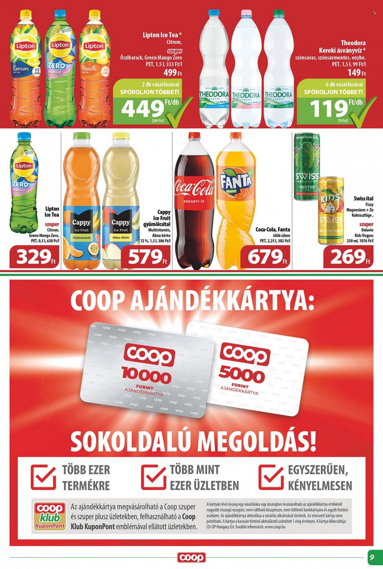 Coop akciós újságok - 2023.07.13 - 2023.07.19. Oldal 9