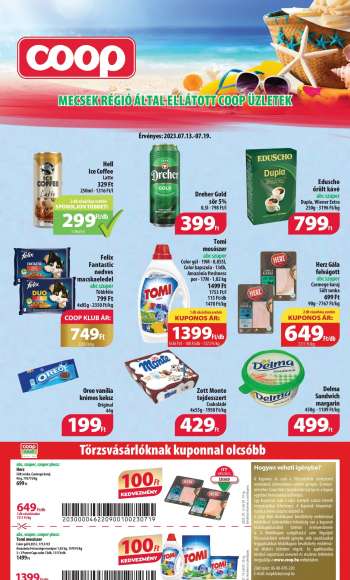 Újság Coop - 2023.07.13 - 2023.07.19.
