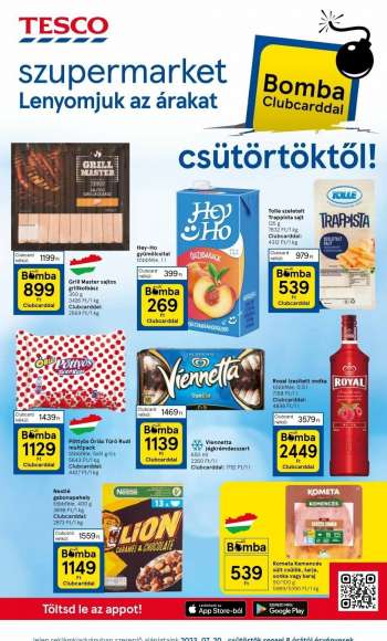 Újság TESCO - 2023.07.20 - 2023.07.26.
