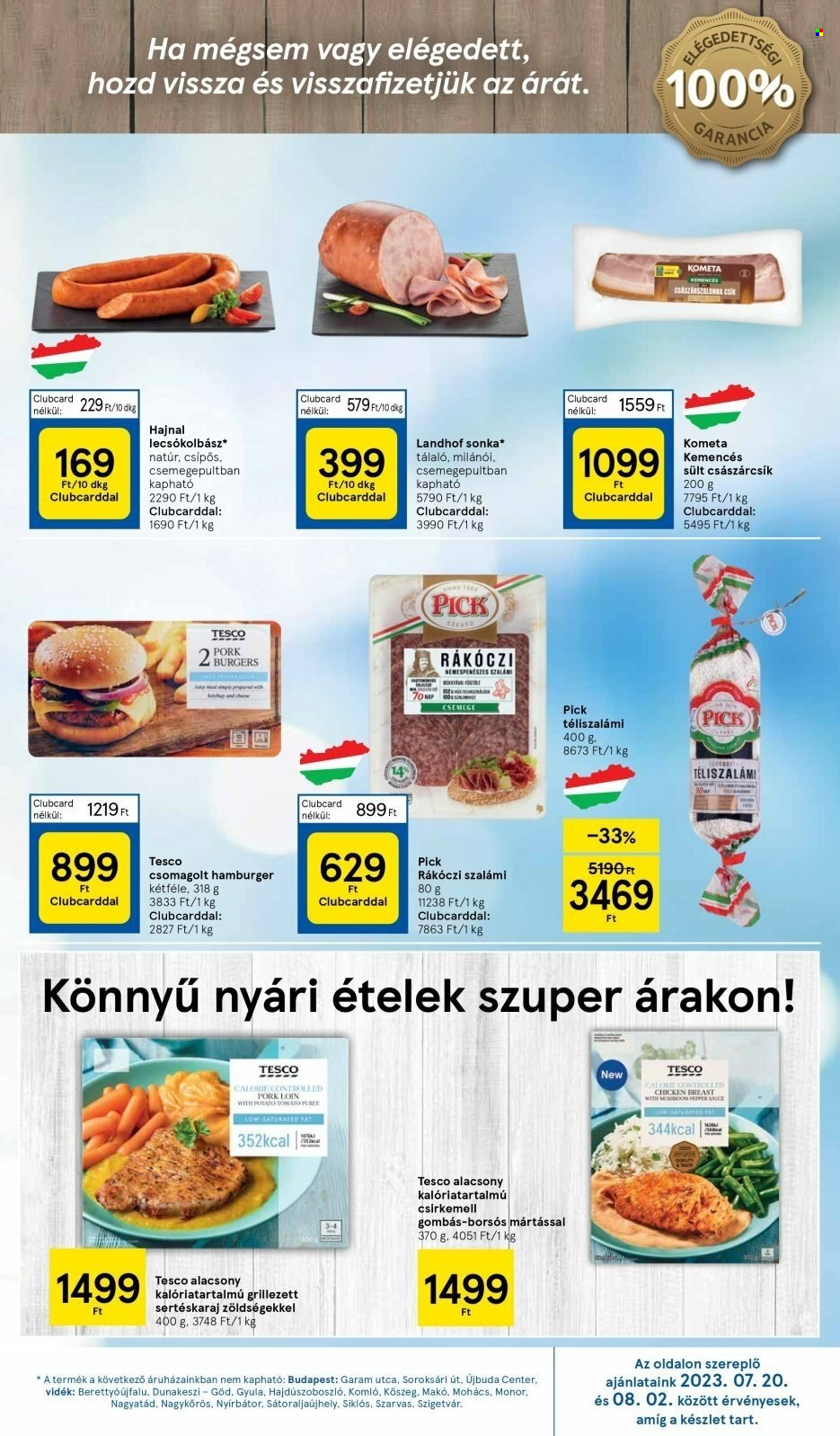 TESCO akciós újságok - 2023.07.20 - 2023.07.26. Oldal 13