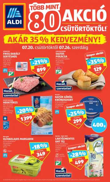 Újság Aldi - 2023.07.20 - 2023.07.26.