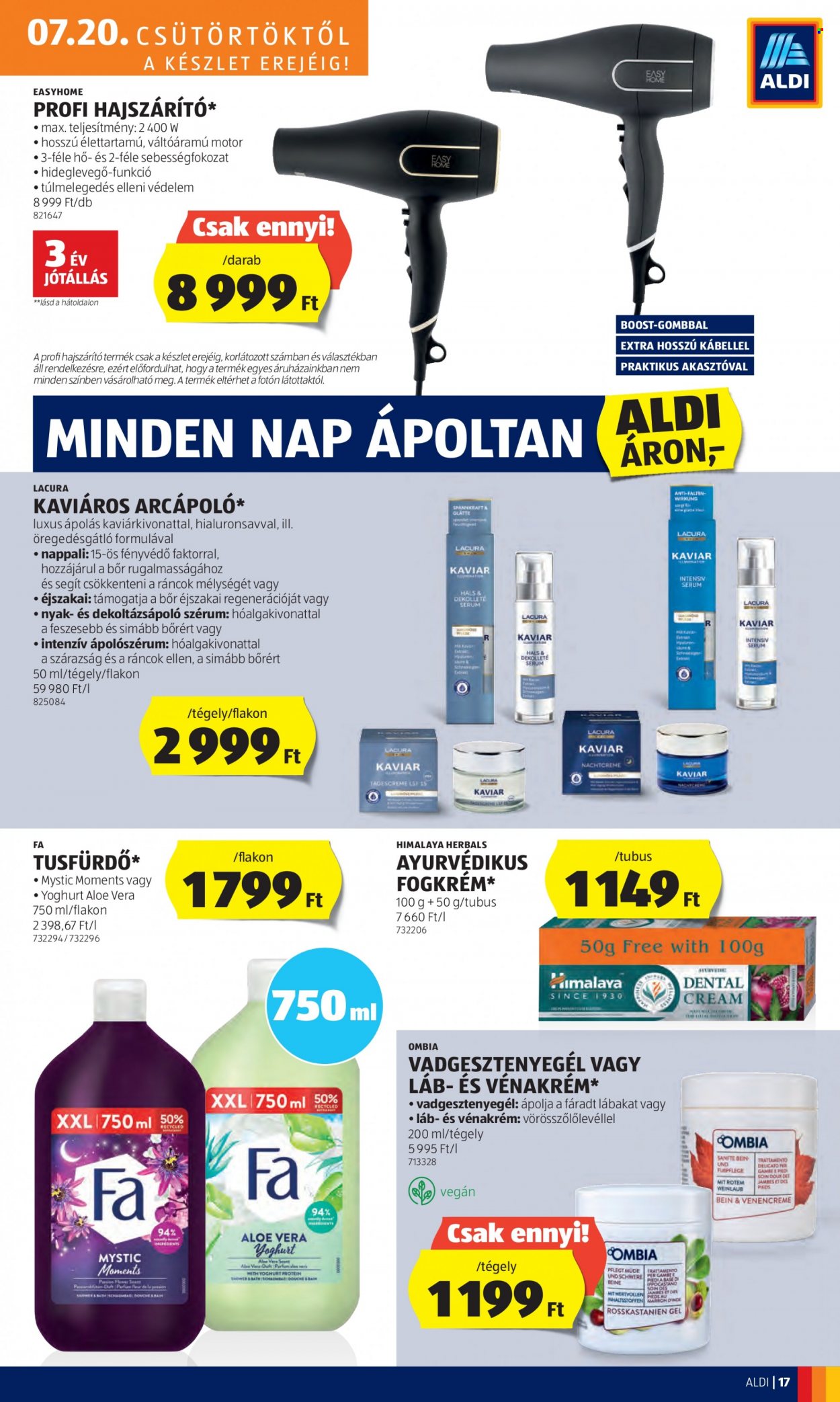 Aldi akciós újságok - 2023.07.20 - 2023.07.26. Oldal 21