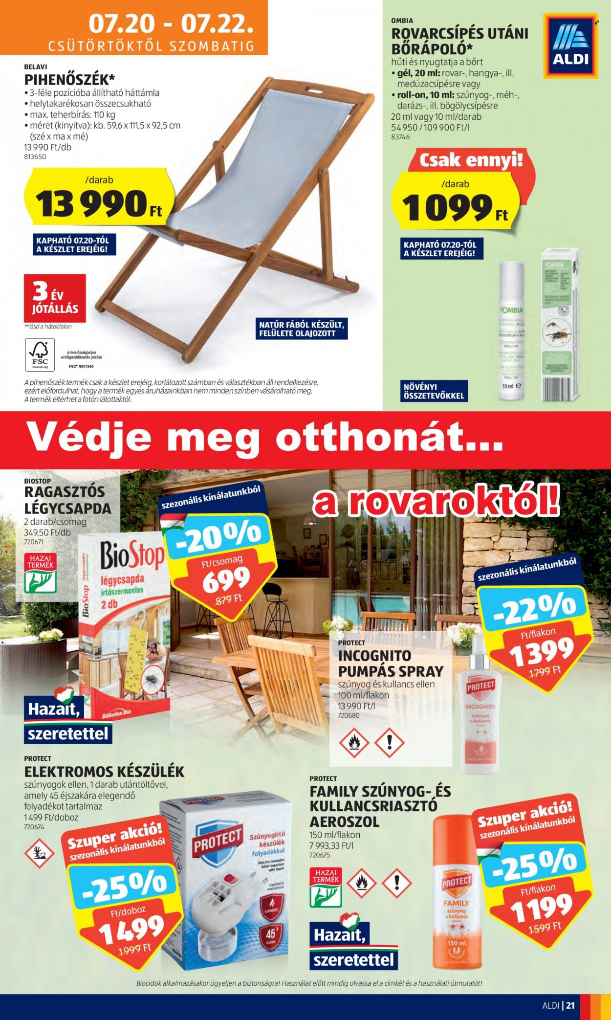 Aldi akciós újságok - 2023.07.20 - 2023.07.26. Oldal 25