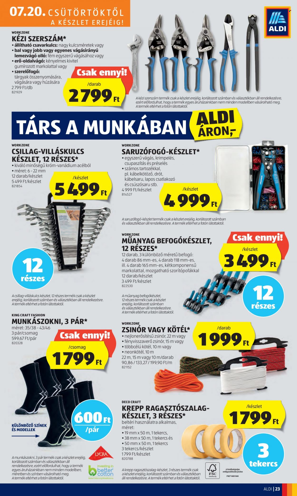 Aldi akciós újságok - 2023.07.20 - 2023.07.26. Oldal 27