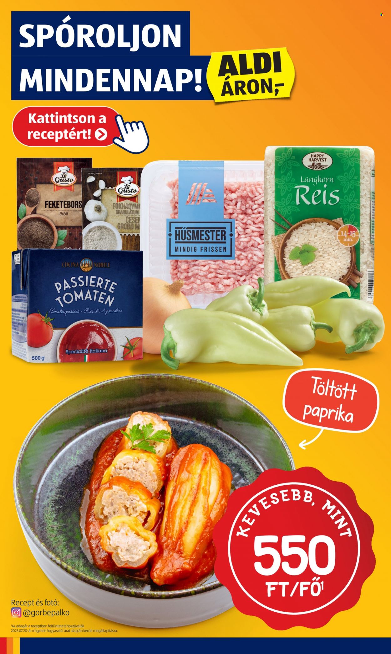 Aldi akciós újságok - 2023.07.20 - 2023.07.26. Oldal 30