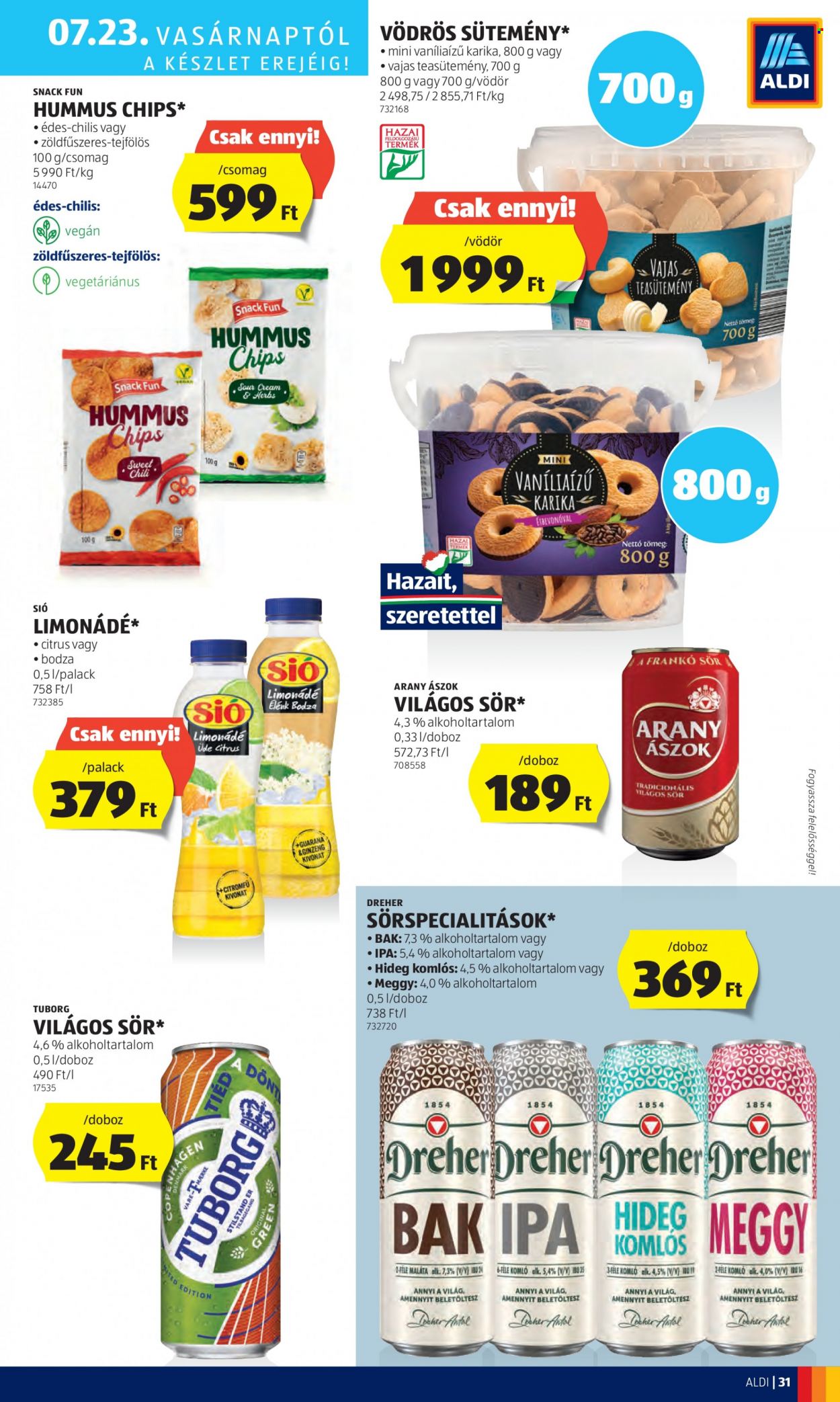 Aldi akciós újságok - 2023.07.20 - 2023.07.26. Oldal 37