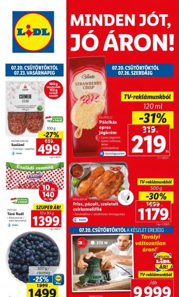 Újság Lidl - 2023.07.20 - 2023.07.26.