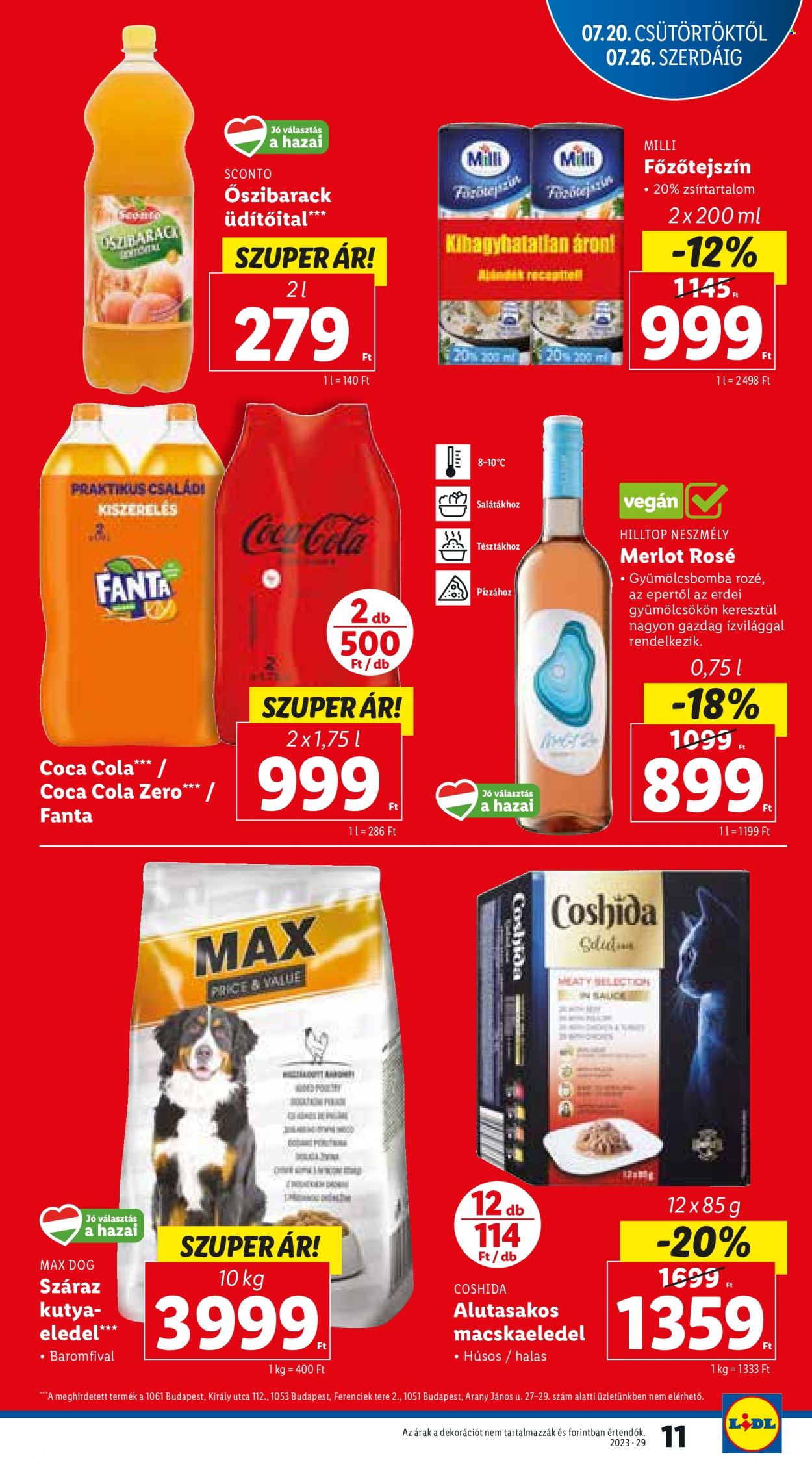 Lidl akciós újságok - 2023.07.20 - 2023.07.26. Oldal 11