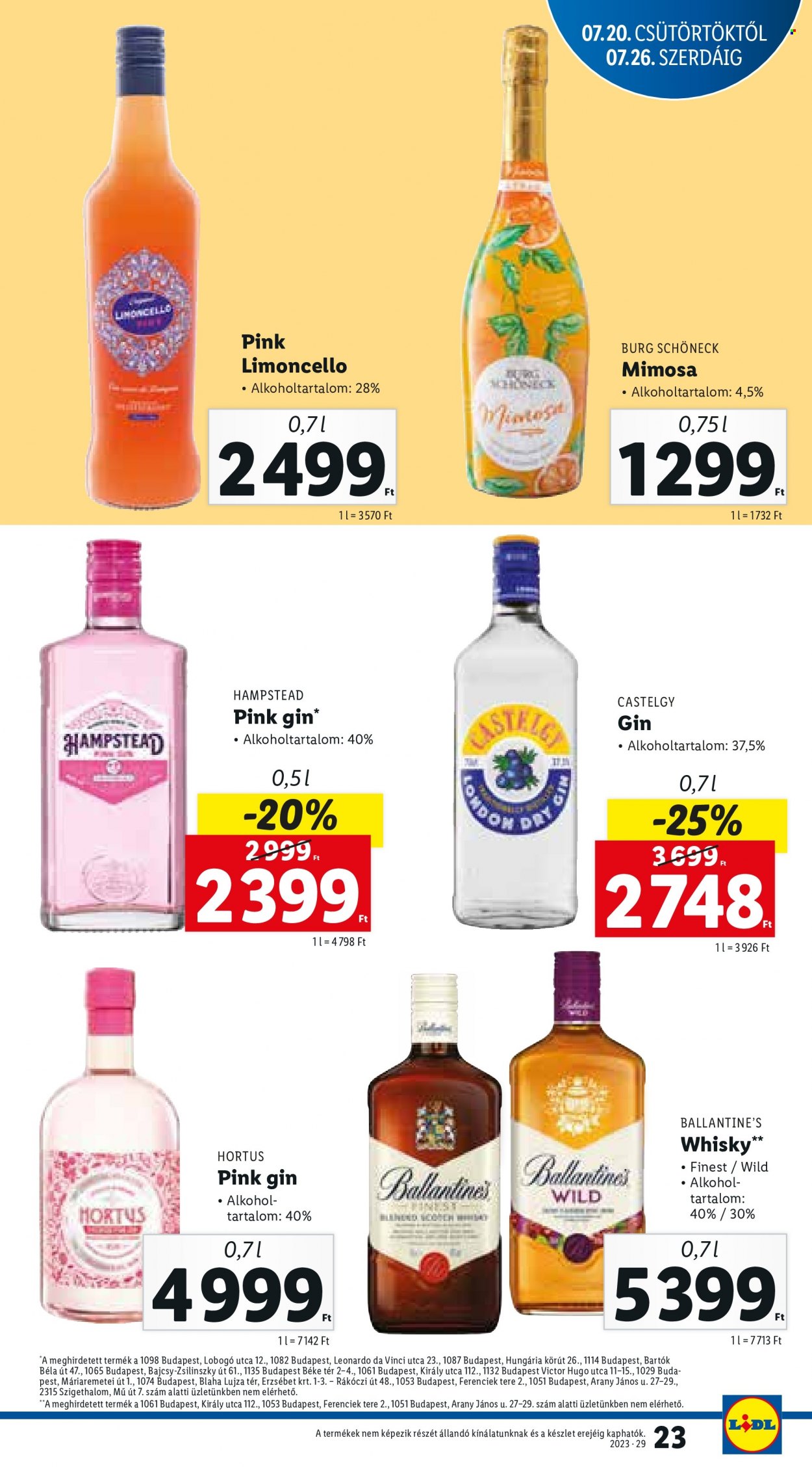 Lidl akciós újságok - 2023.07.20 - 2023.07.26. Oldal 23