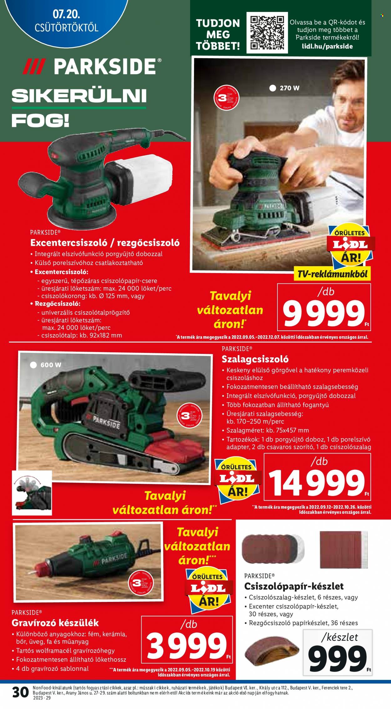 Lidl akciós újságok - 2023.07.20 - 2023.07.26. Oldal 30