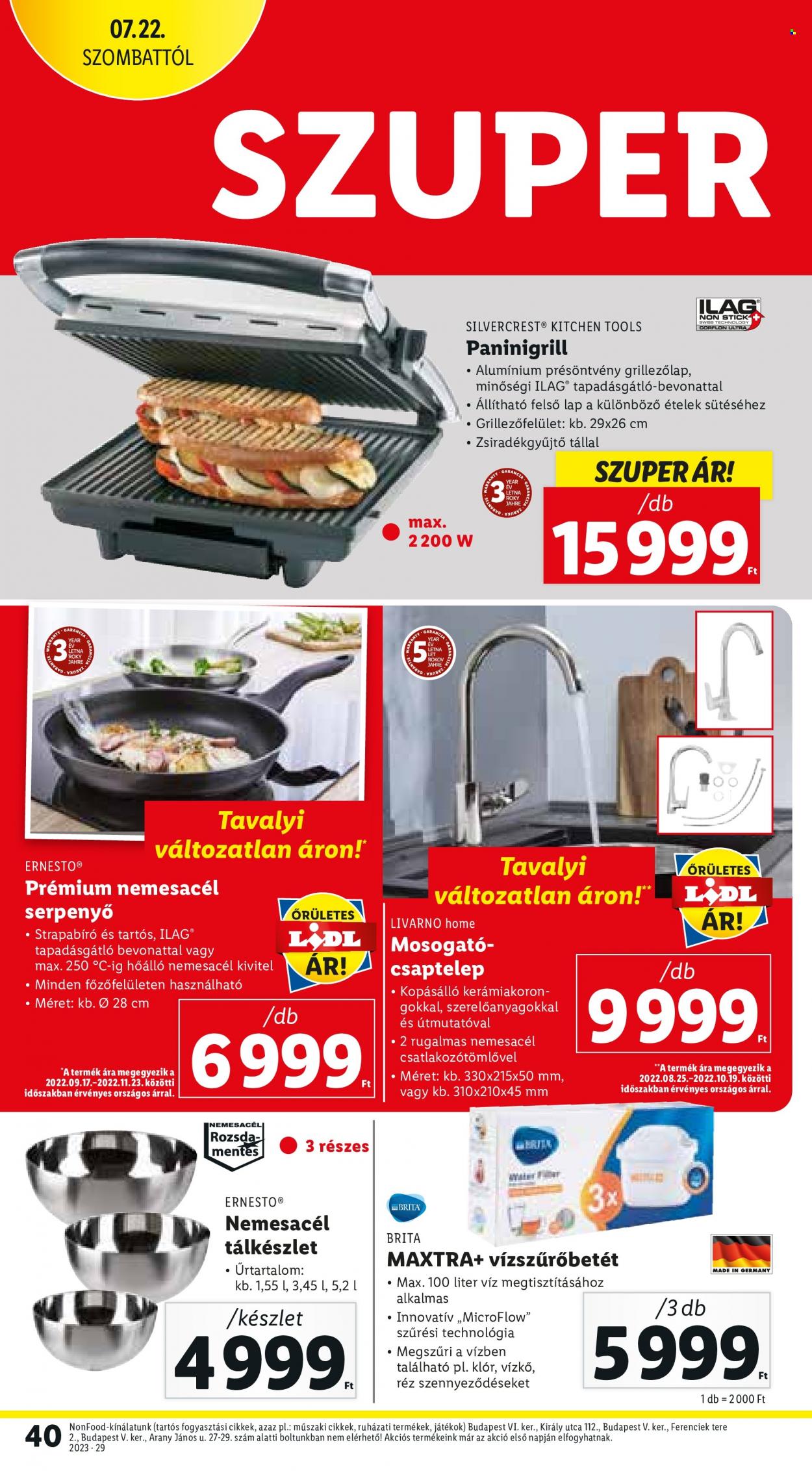Lidl akciós újságok - 2023.07.20 - 2023.07.26. Oldal 40