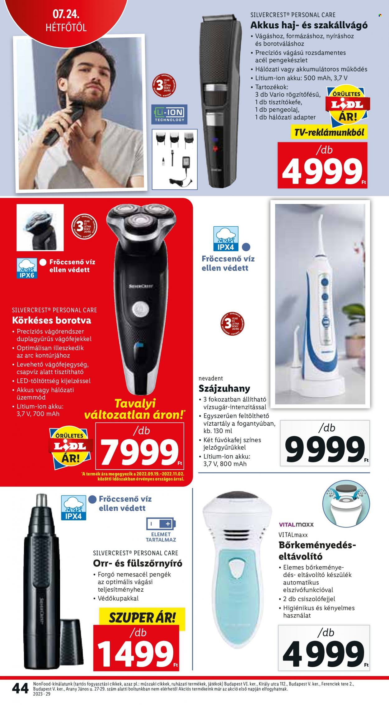 Lidl akciós újságok - 2023.07.20 - 2023.07.26. Oldal 44