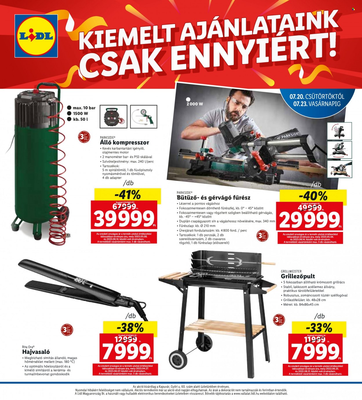 Lidl akciós újságok - 2023.07.20 - 2023.07.23. Oldal 4