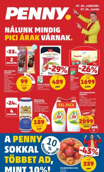 Újság Penny Market - 2023.07.20 - 2023.07.26.