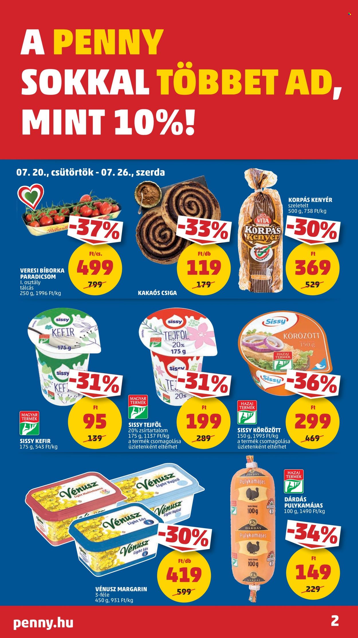Penny Market akciós újságok - 2023.07.20 - 2023.07.26. Oldal 2