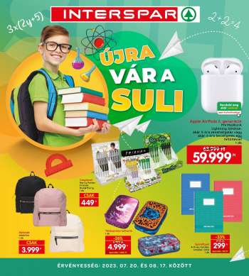 Újság INTERSPAR - 2023.07.20 - 2023.08.17.
