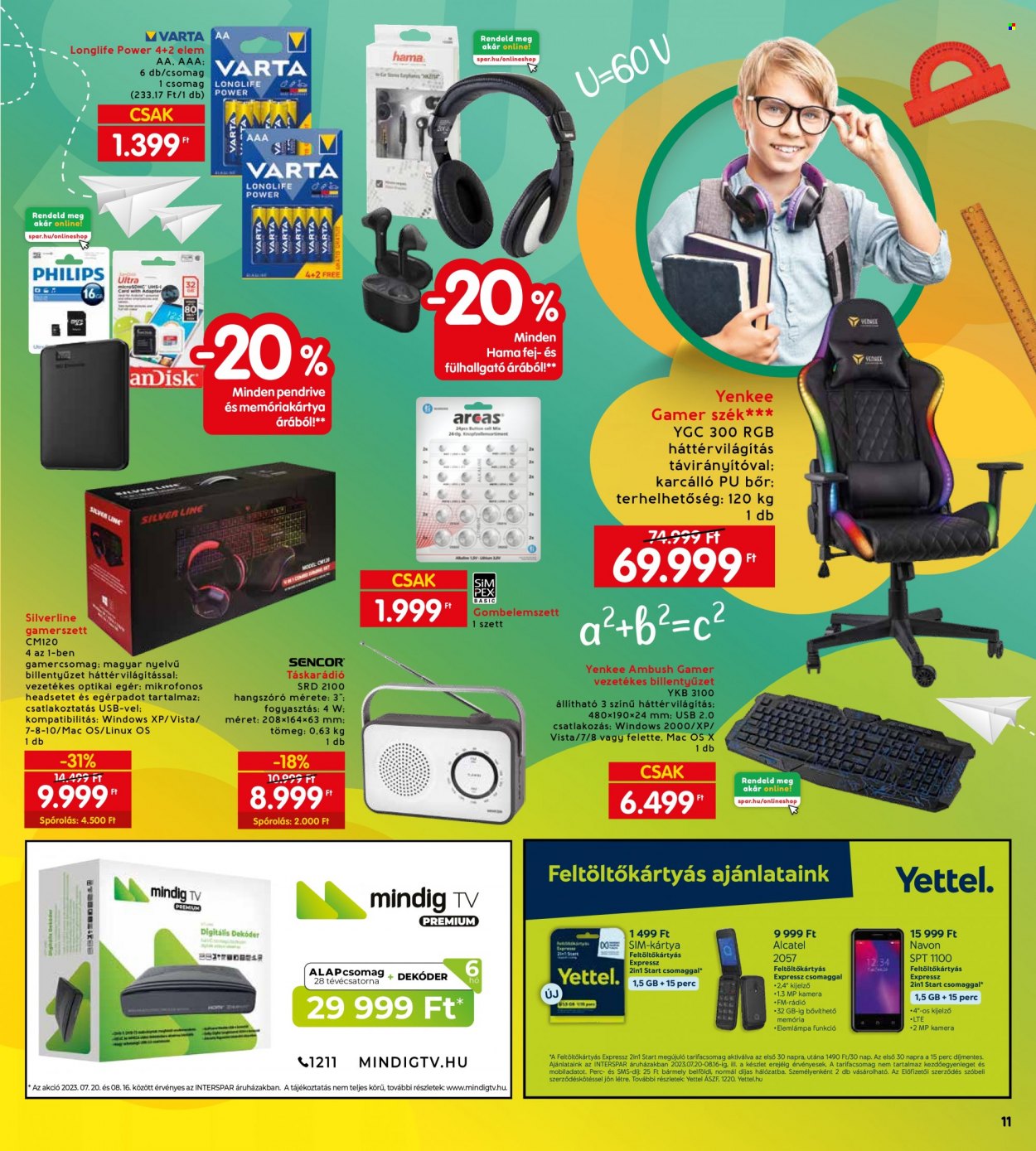INTERSPAR akciós újságok - 2023.07.20 - 2023.08.17. Oldal 11