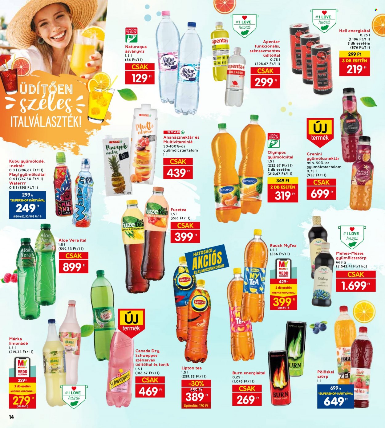 INTERSPAR akciós újságok - 2023.07.20 - 2023.07.26. Oldal 18