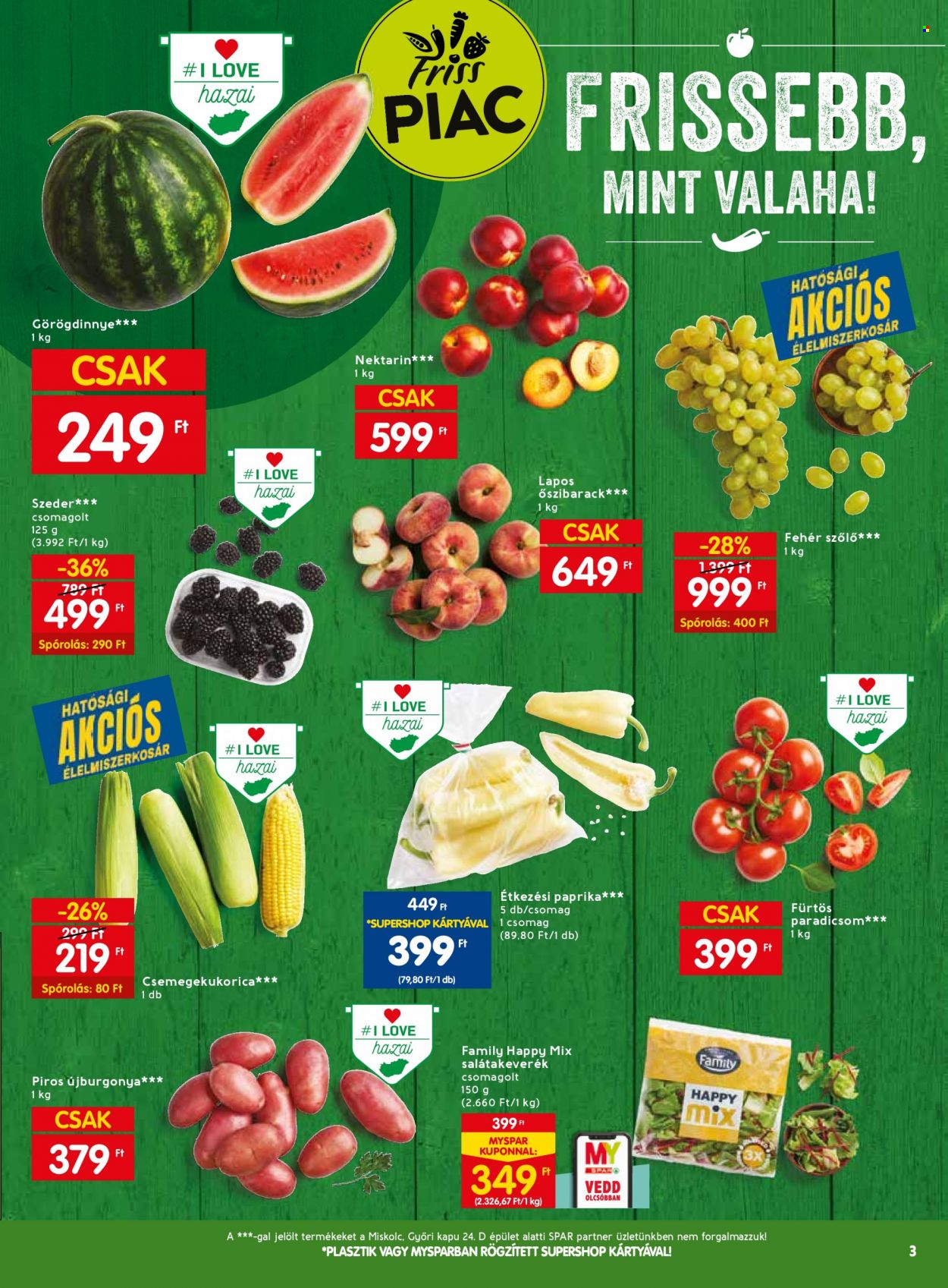 SPAR akciós újságok - 2023.07.20 - 2023.07.26. Oldal 3