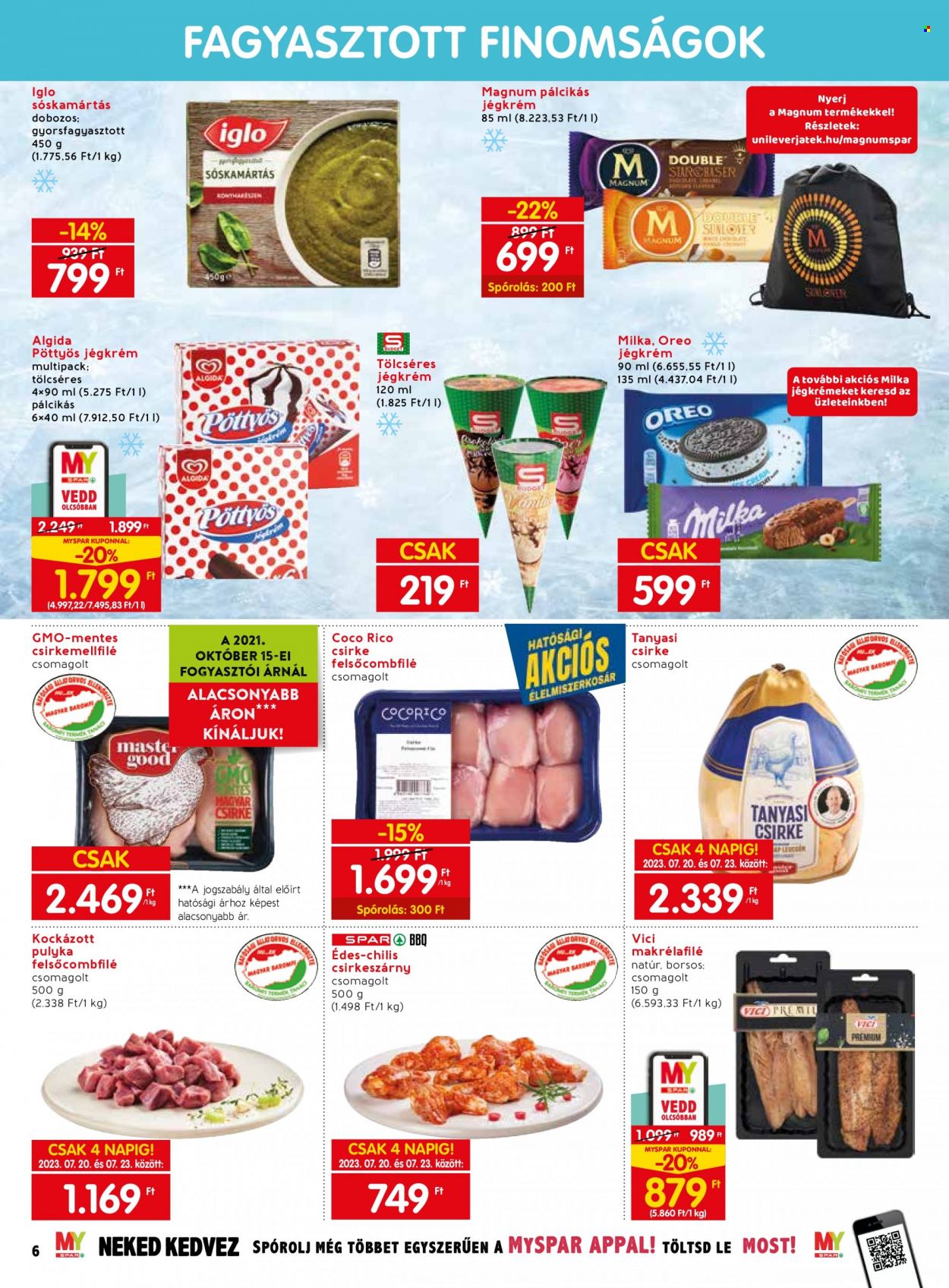 SPAR akciós újságok - 2023.07.20 - 2023.07.26. Oldal 8